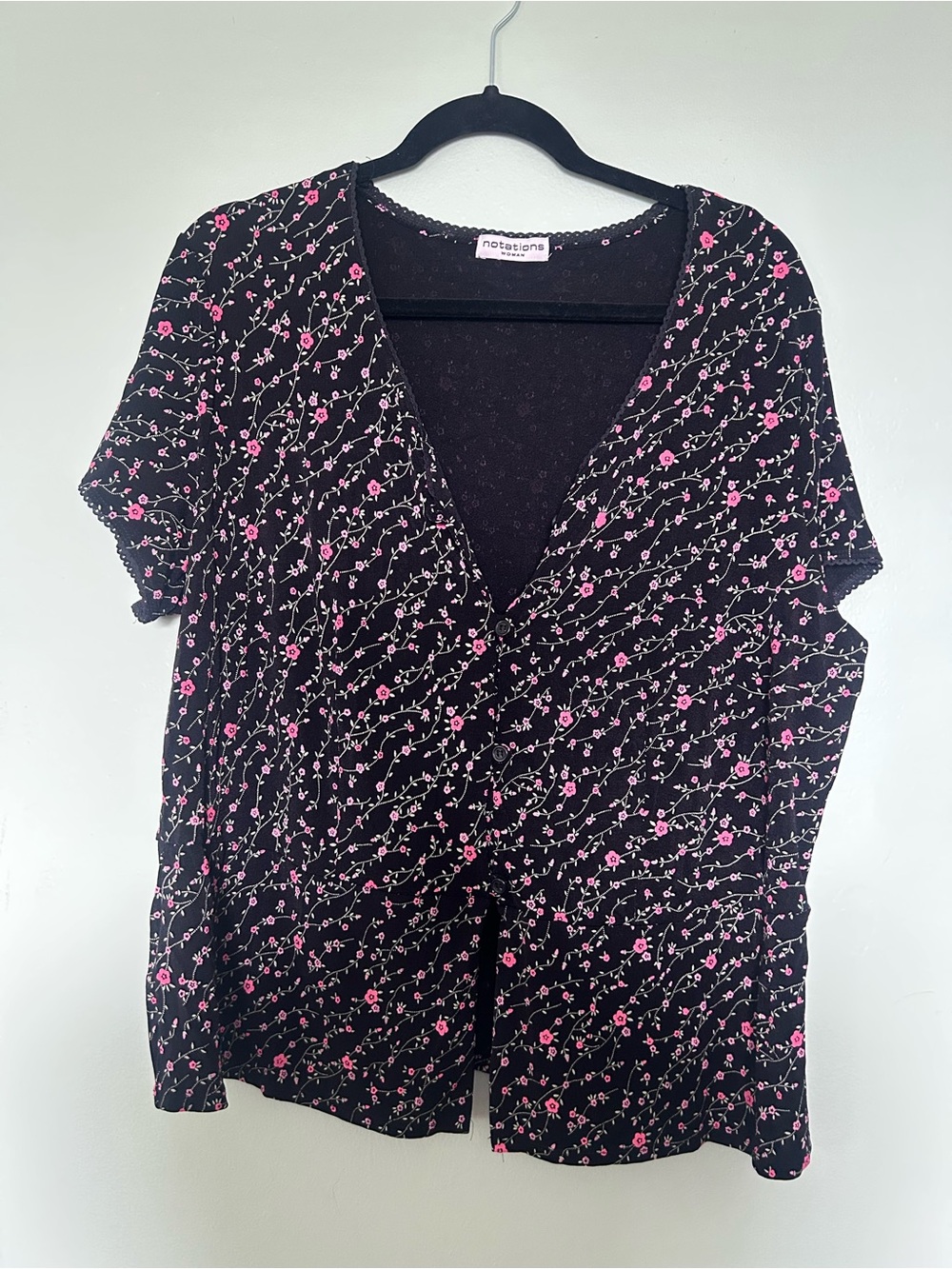 Vintage 90s Notations Skirt Set